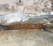 Corrosion of metals caused by road salt